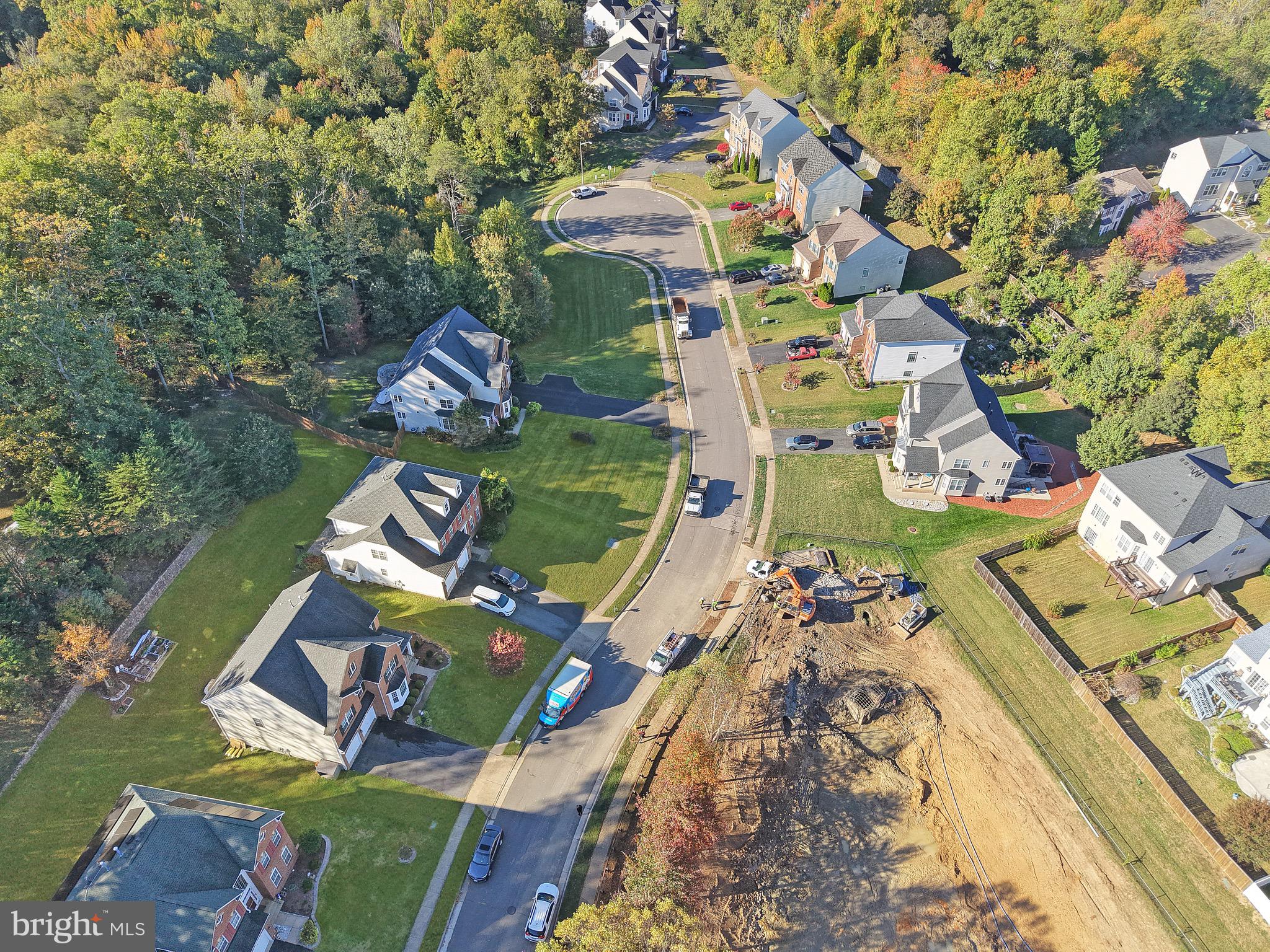 3671 Expedition Drive Triangle, VA 22172 - Photo 53 of 55 an aerial view of a house with outdoor space