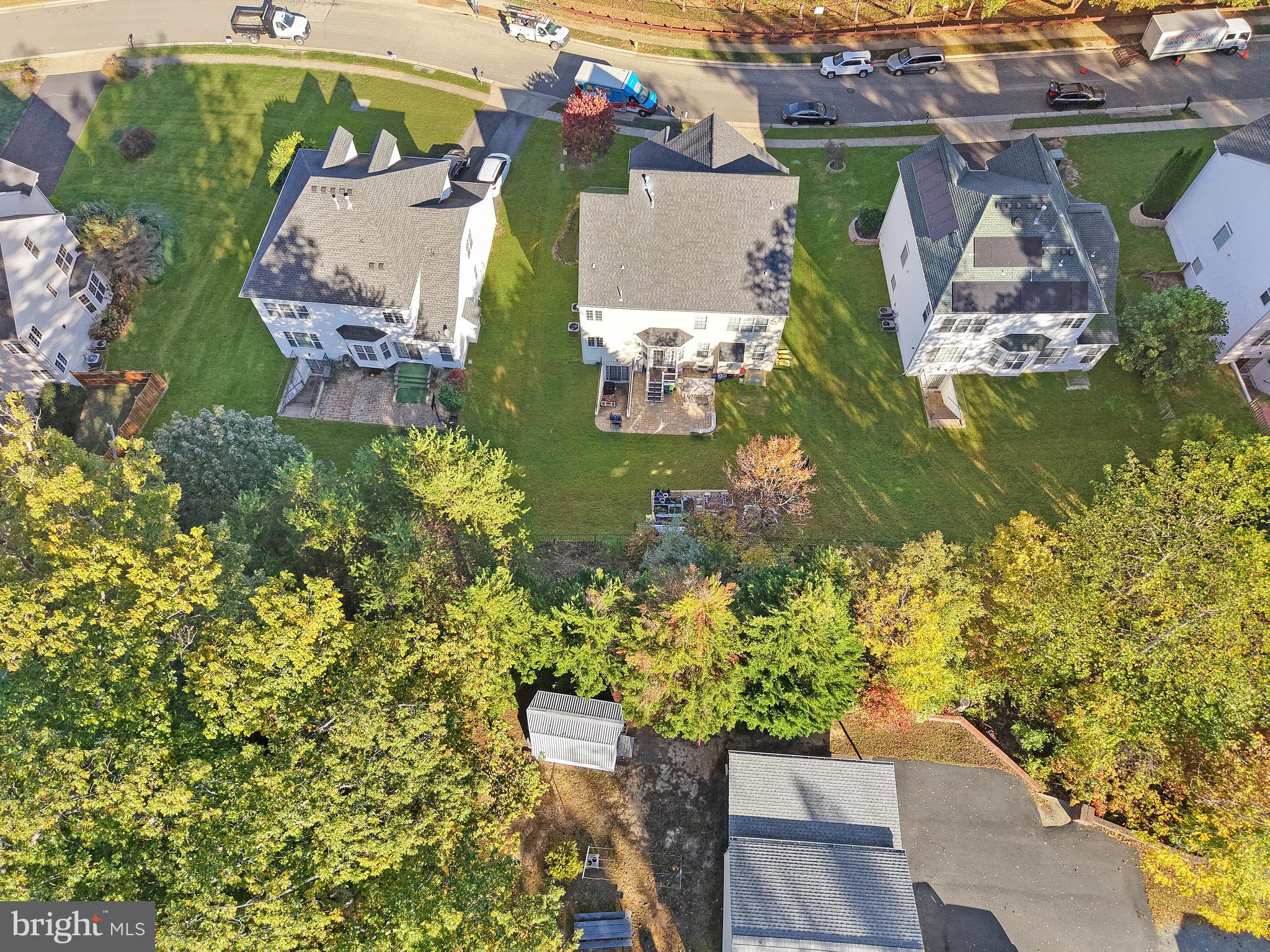 3671 Expedition Drive Triangle, VA 22172 - Photo 55 of 55 an aerial view of a house with a garden