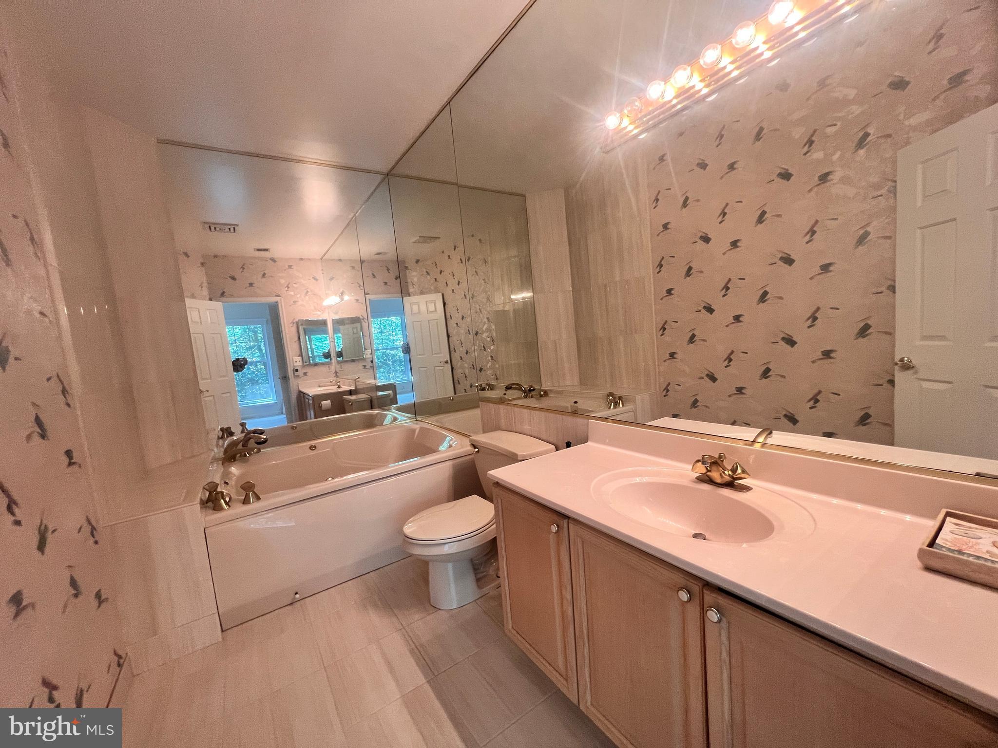 103 Square Rigger Way, Unit 103 Solomons, MD 20688 - Photo 9 of 21 a bathroom with a sink toilet a mirror and shower