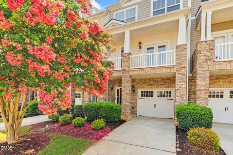 a front view of a multi story residential apartment building