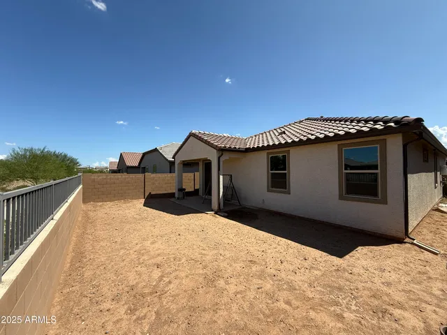a view of a balcony with an outdoor space