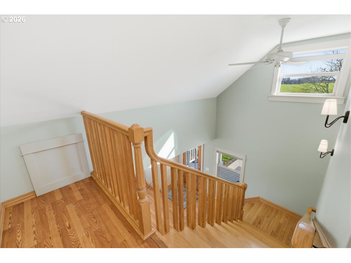 27144 Irish Bend Loop Halsey, OR 97348 - Photo 18 of 48 a view of entryway with wooden floor