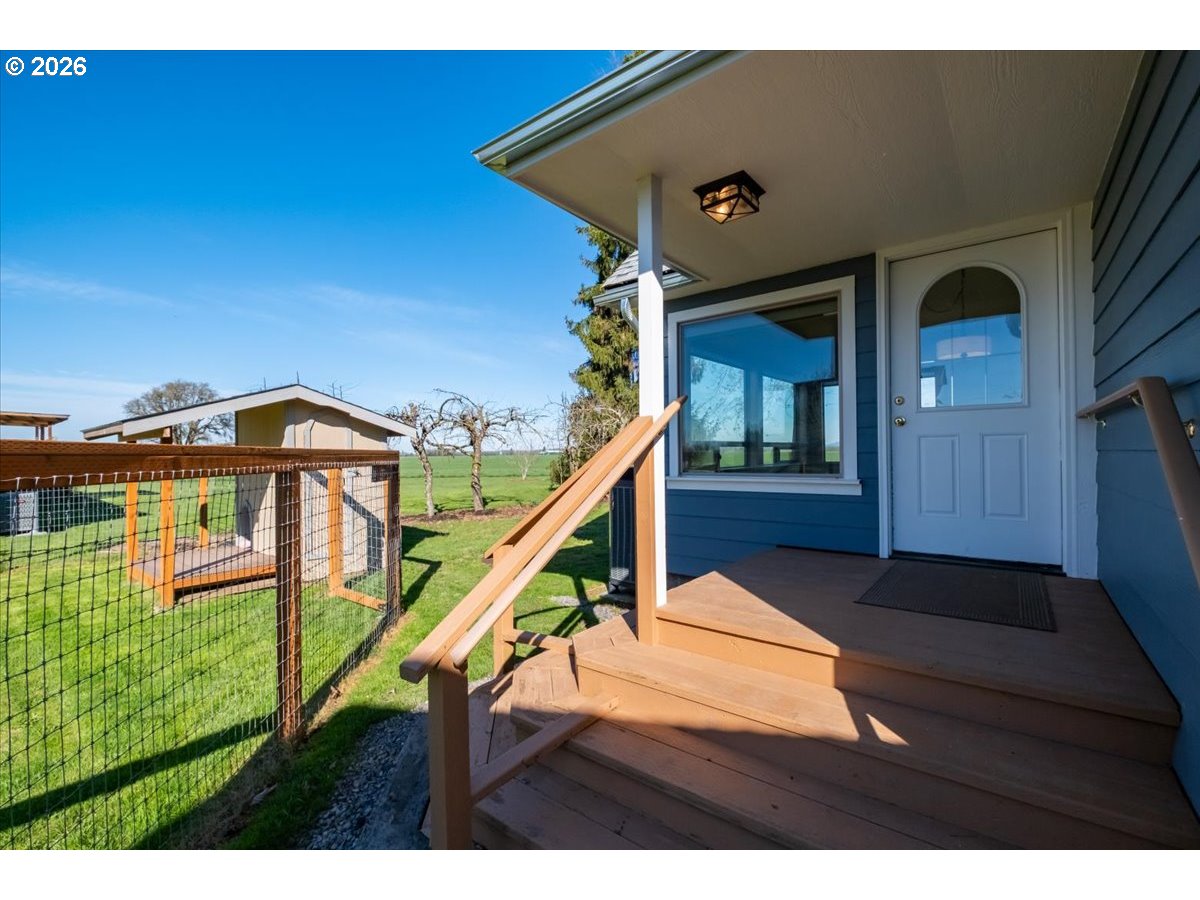 27144 Irish Bend Loop Halsey, OR 97348 - Photo 25 of 48 a view of an chairs in the balcony