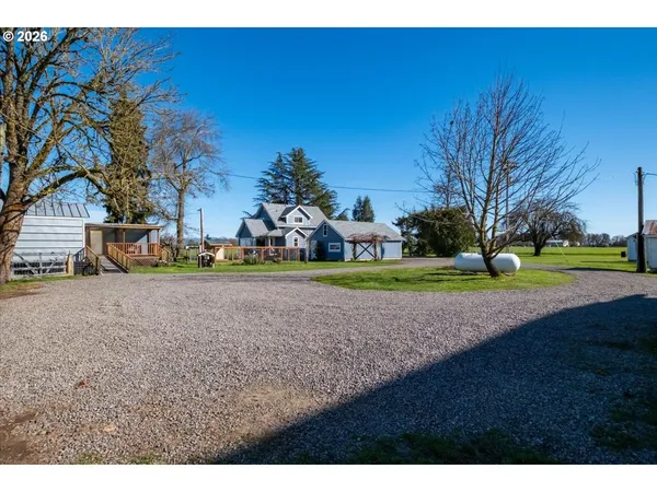 a view of a swimming pool with an ocean view