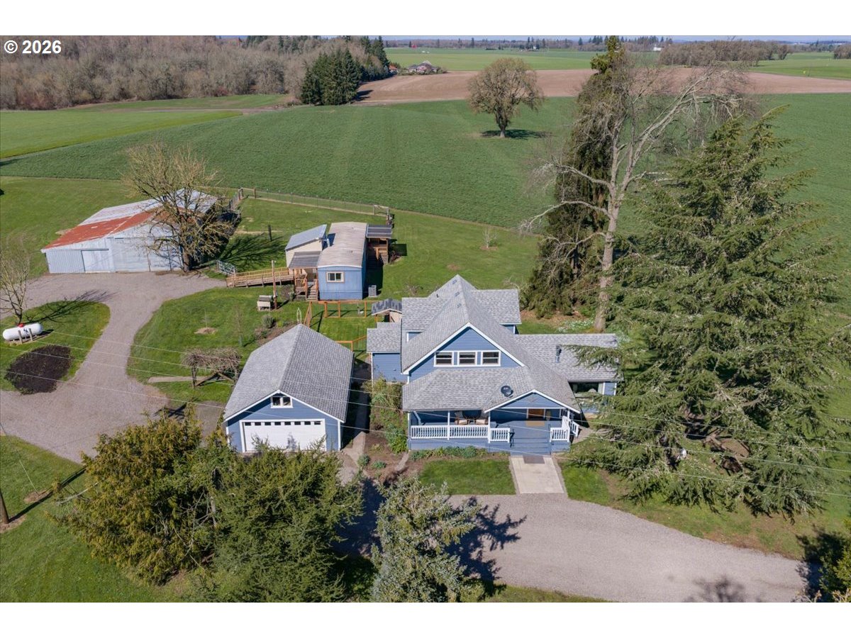 27144 Irish Bend Loop Halsey, OR 97348 - Photo 43 of 48 an aerial view of a house with outdoor space