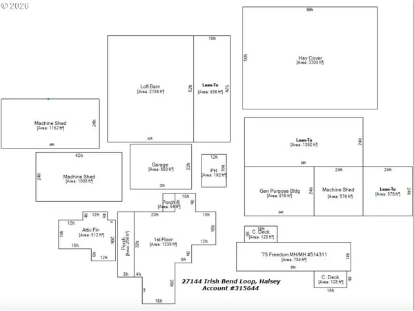 $995,000 | 27144 Irish Bend Loop, Halsey, OR 97348