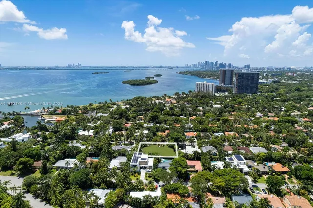 an aerial view of a city with lots of residential buildings