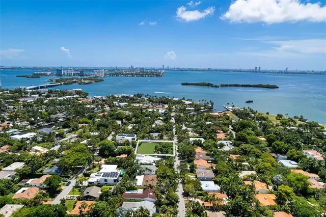 an aerial view of a city with lots of residential buildings
