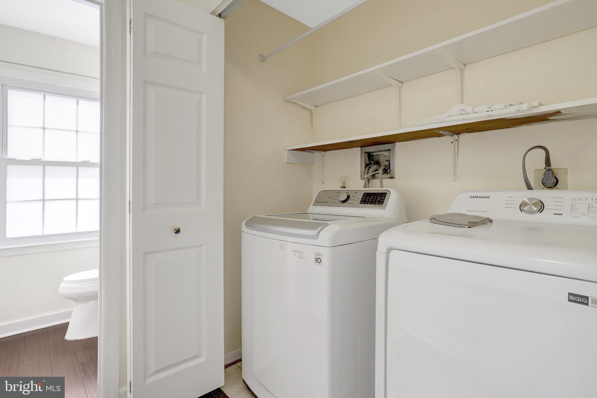 7206 Joshua Tree Lane Springfield, VA 22152 - Photo 18 of 50 Bright and functional laundry space.