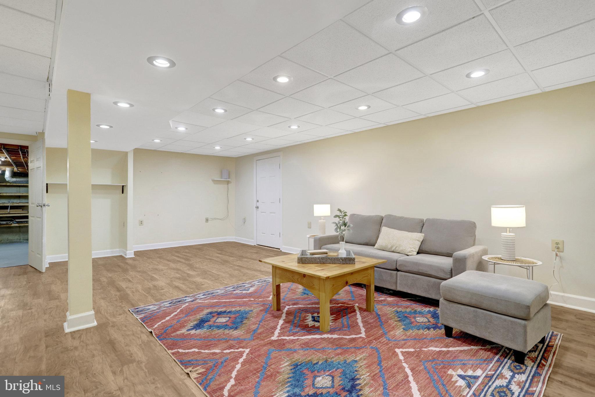 7206 Joshua Tree Lane Springfield, VA 22152 - Photo 34 of 50 Spacious and Inviting Lower Level