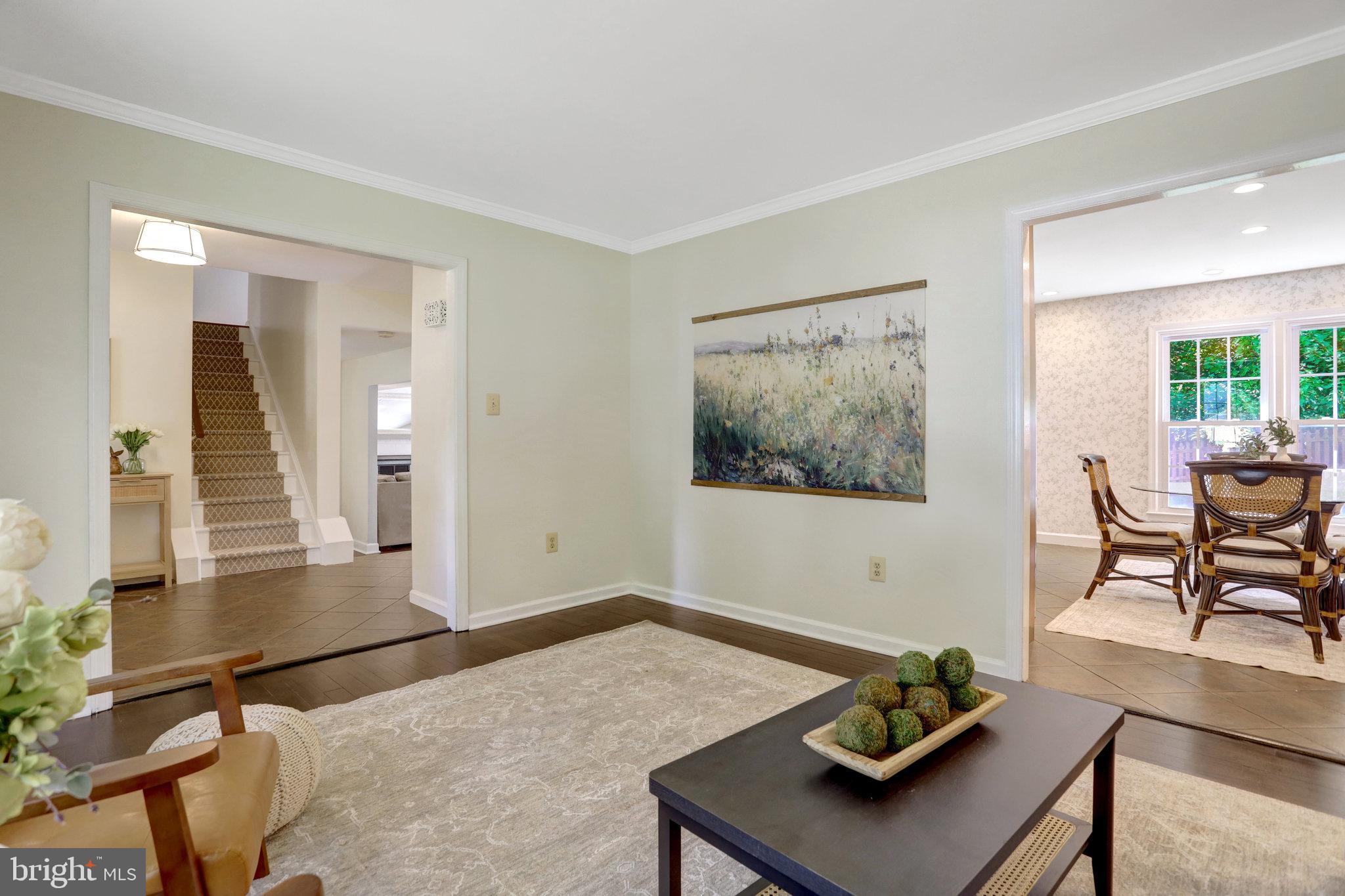 7206 Joshua Tree Lane Springfield, VA 22152 - Photo 6 of 50 Inviting spaces with natural light and charm.