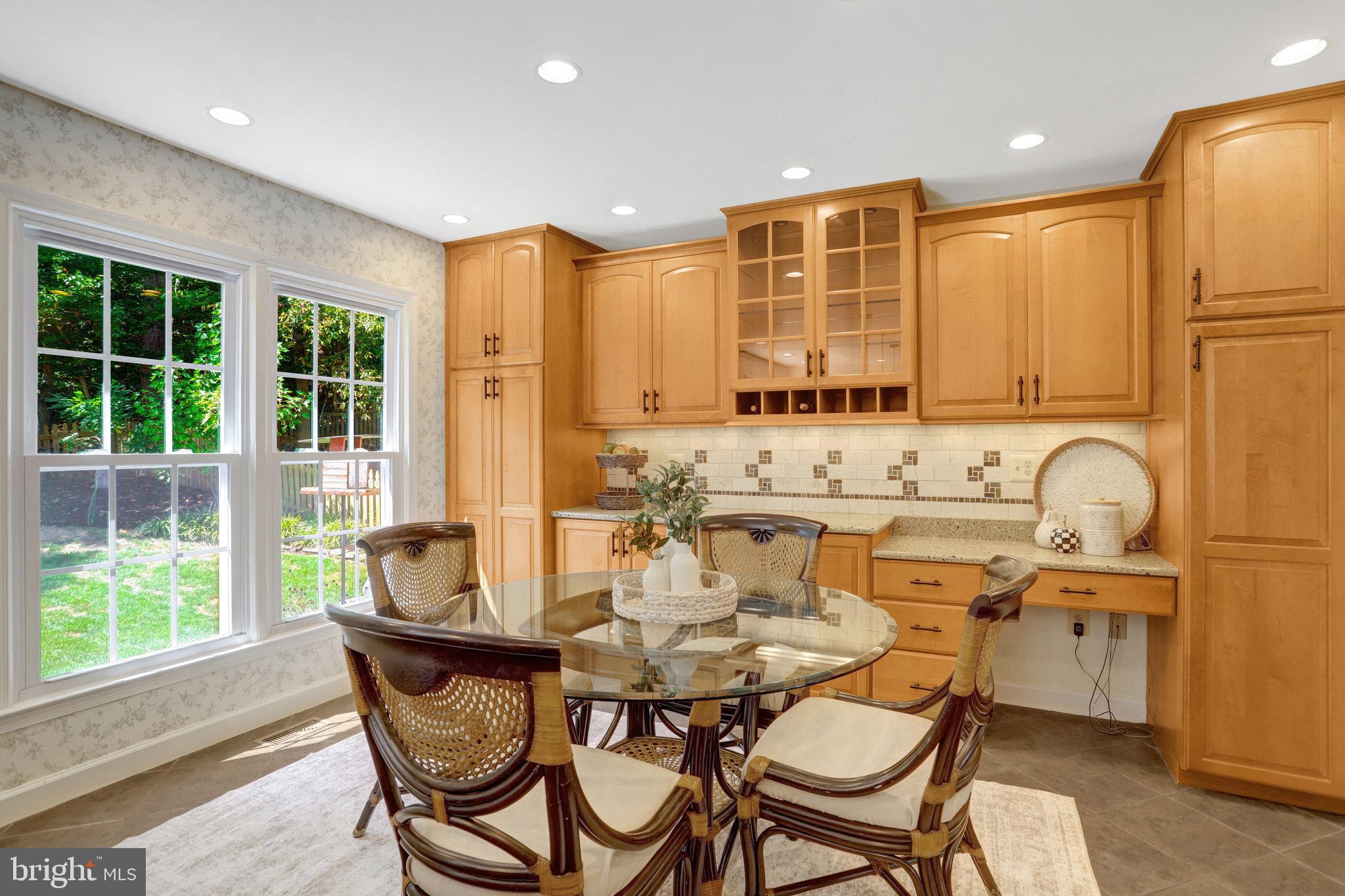 7206 Joshua Tree Lane Springfield, VA 22152 - Photo 7 of 50 Bright and inviting kitchen with natural light.