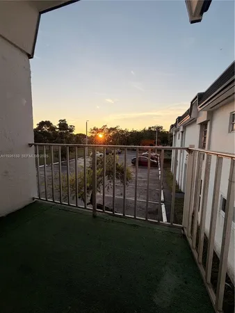 a view of a backyard with a garden