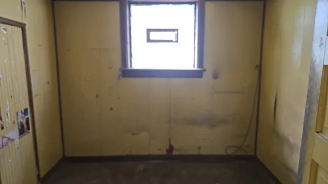 a view of a small space