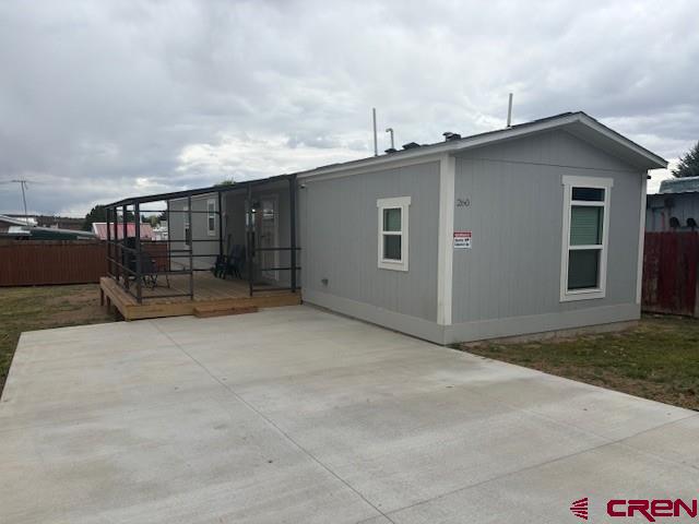 260 Southwest 13th Circle Cedaredge, CO 81413 - Photo 4 of 15 a backyard of a house