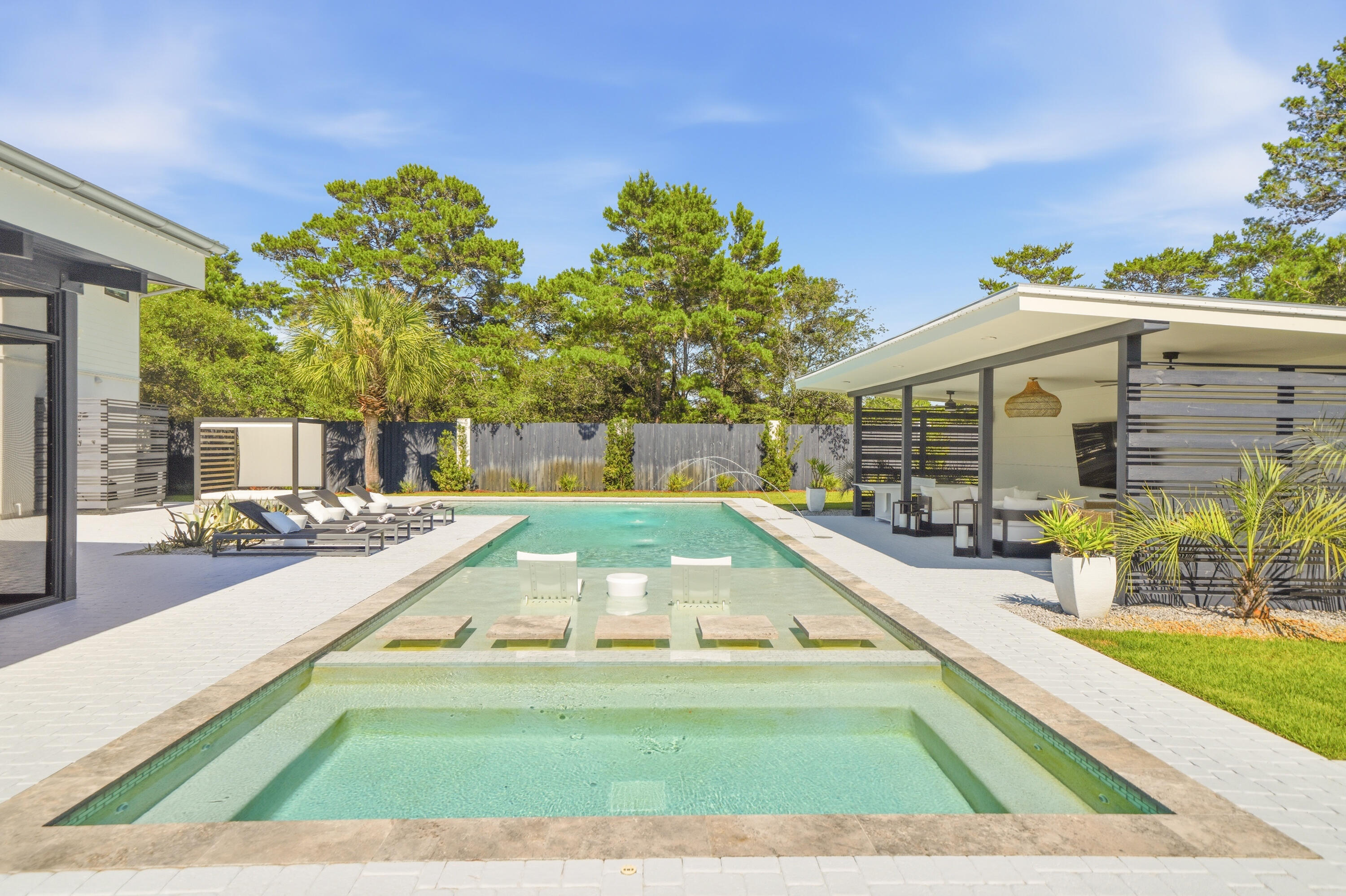 114 Surfside Drive Santa Rosa Beach, FL 32459 - Photo 51 of 84 Pool/Tanning Ledge