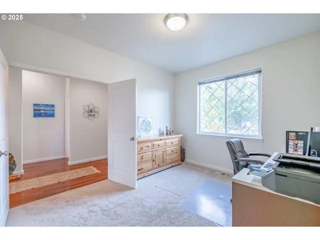 a workspace with a window