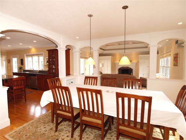 6 Spectacle Hill Road Bolton, MA 01740 - Photo 9 of 28 a view of a dining room and livingroom furniture