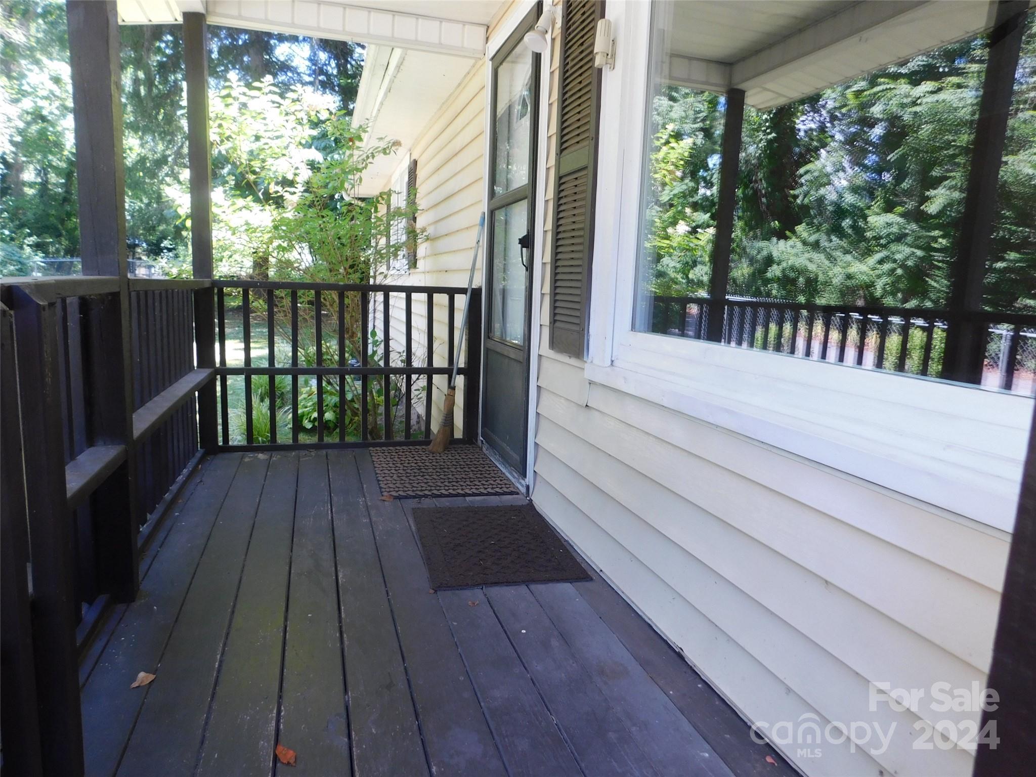 146 Browning Road Waynesville, NC 28786 - Photo 8 of 32 a view of balcony with wooden floor