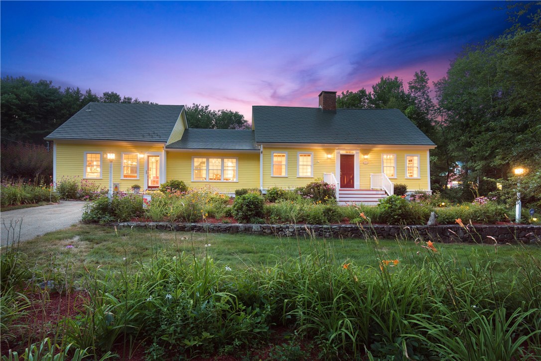 422 Waterman Hill Road Coventry, RI 02827 - Photo 1 of 39 Main House at Twilight