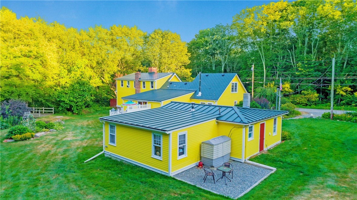 422 Waterman Hill Road Coventry, RI 02827 - Photo 24 of 39 View of rental/in-law cottage and main house - note patio area in rear