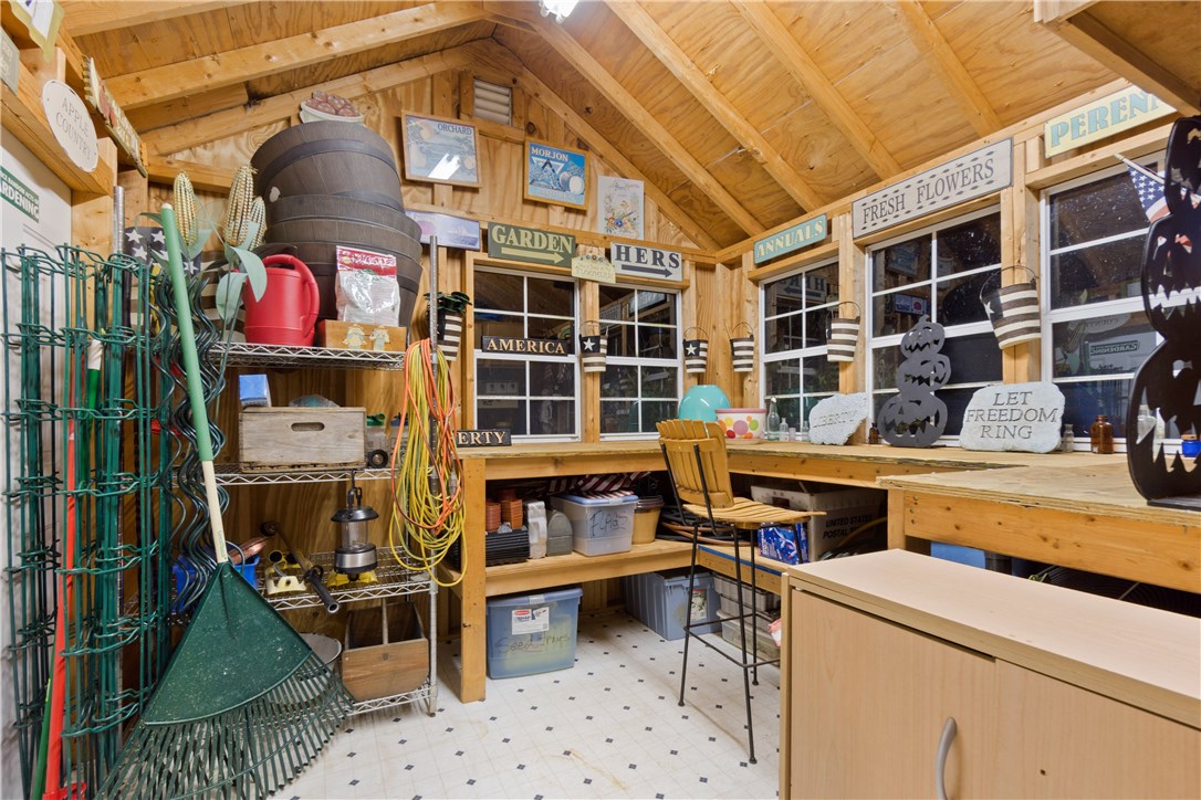 422 Waterman Hill Road Coventry, RI 02827 - Photo 38 of 39 Interior of the garden shed accessed through the pool area
