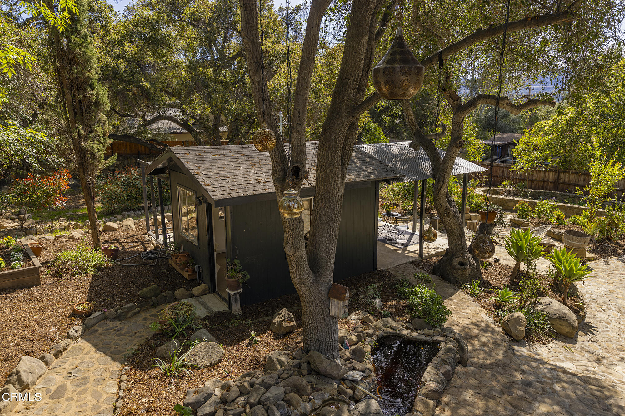 3541 Thacher Road Ojai, CA 93023 - Photo 27 of 50 a view of a tree in front of a yard