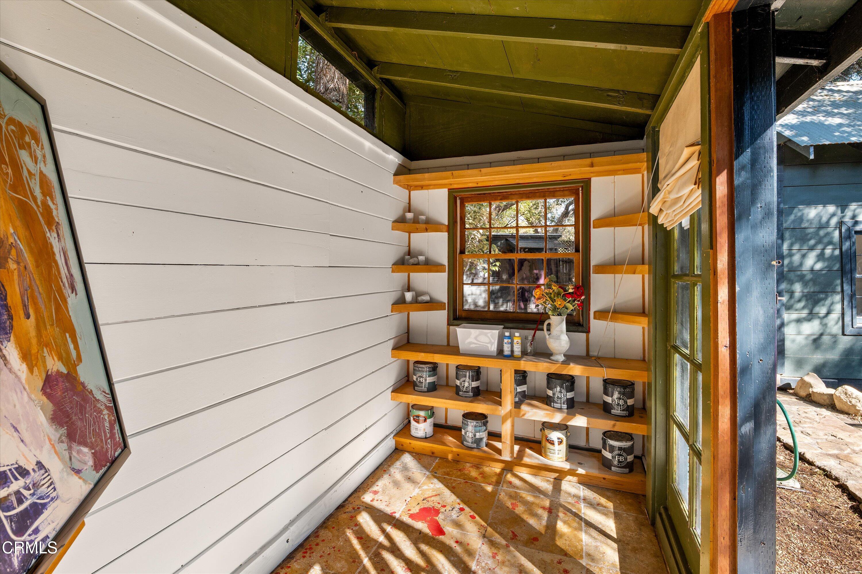 3541 Thacher Road Ojai, CA 93023 - Photo 29 of 50 a view of balcony with wooden floor and outdoor seating
