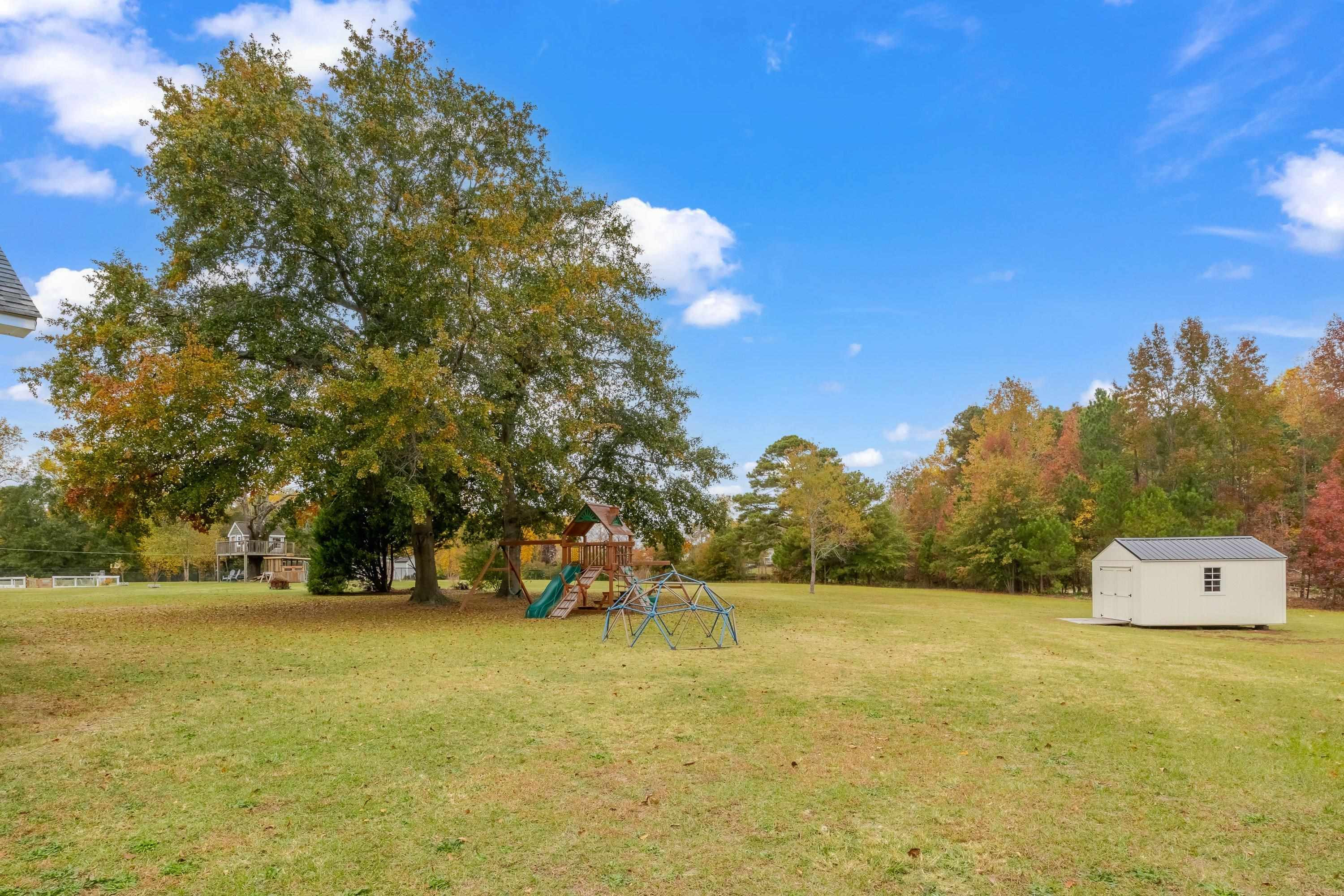 345 Axum Road Willow Spring, NC 27592 - Photo 33 of 38 Large & private backyard