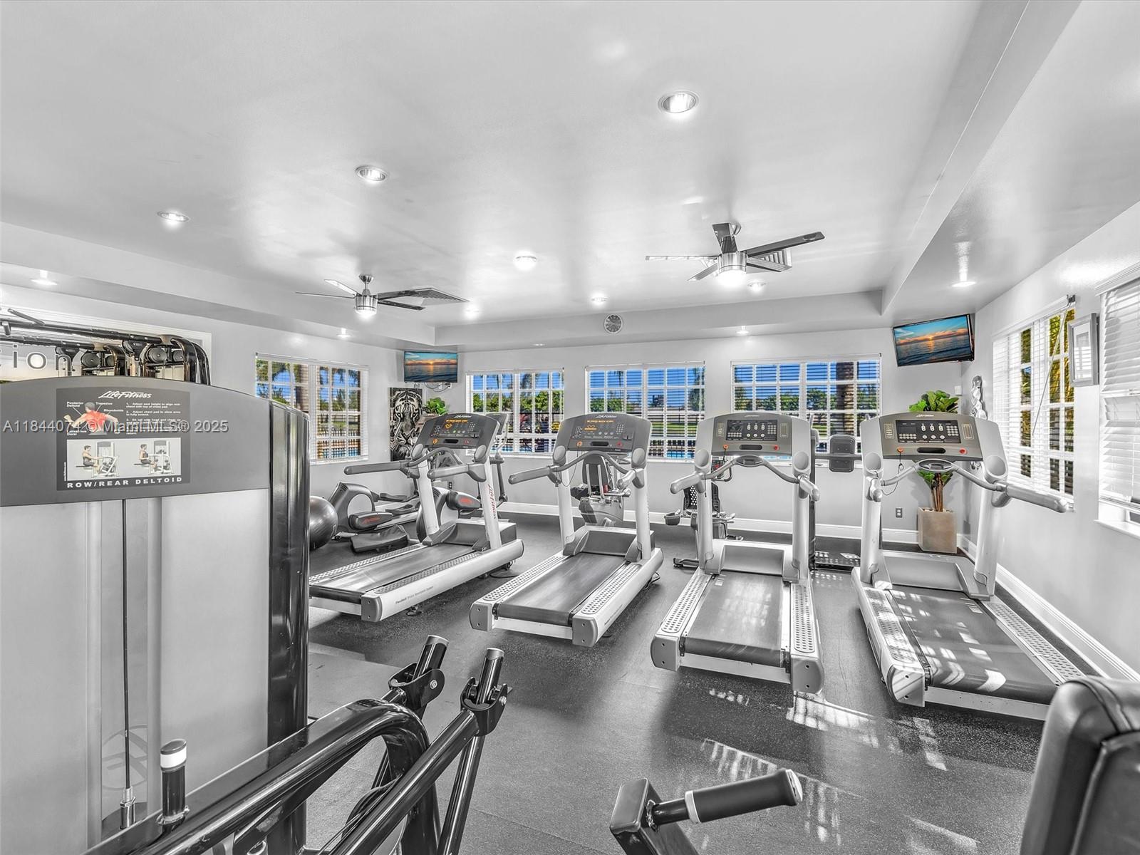 4331 Southwest 124th Way Miramar, FL 33027 - Photo 49 of 58 a view of a room with gym equipment