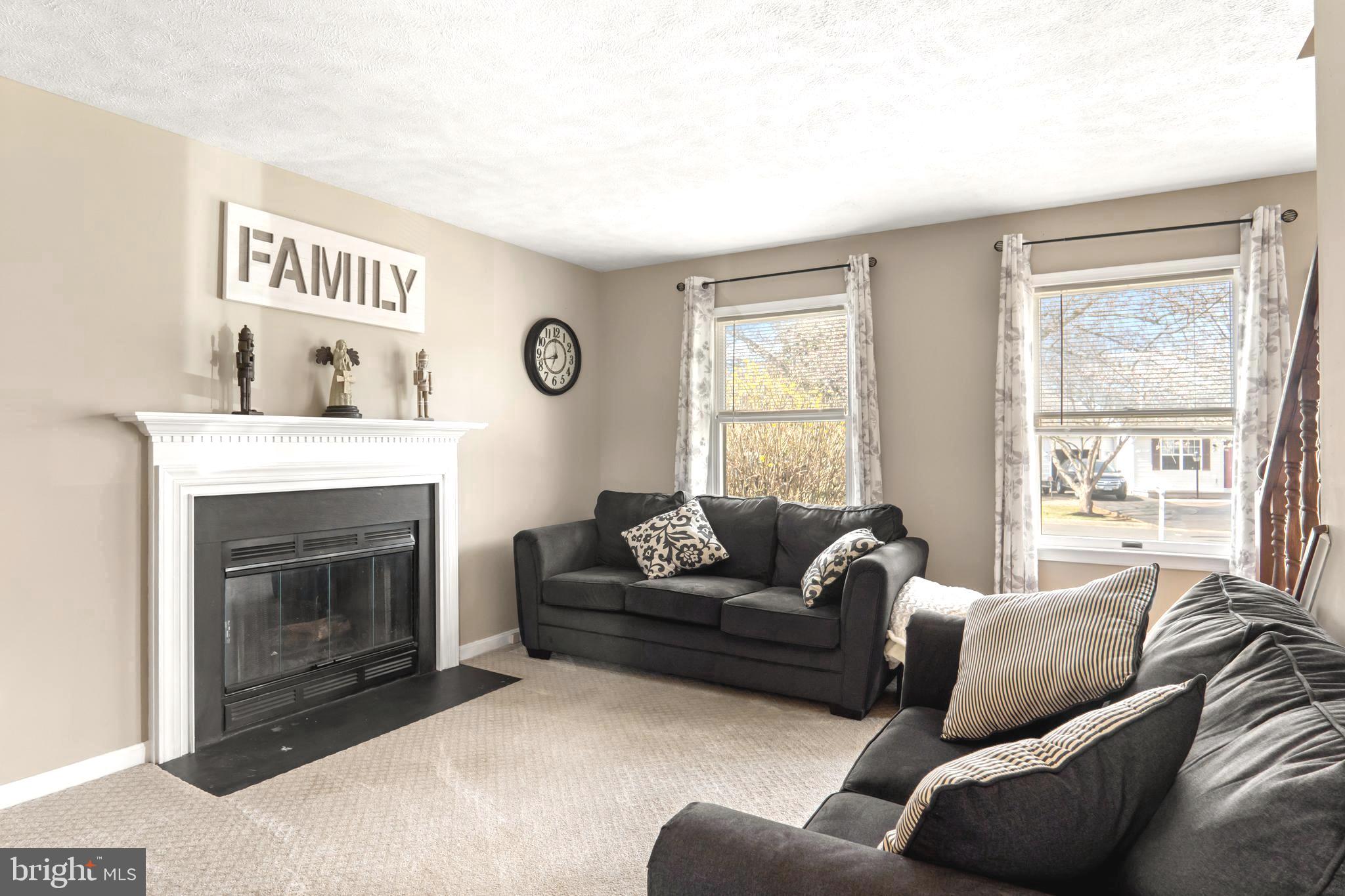 1636 Harrier Lane Culpeper, VA 22701 - Photo 2 of 19 a living room with furniture and a fireplace