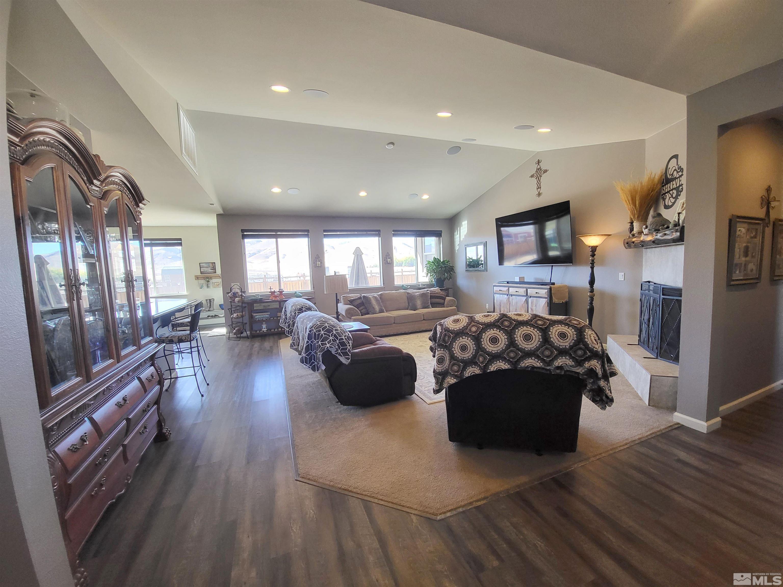 200 Pinto Ranch Court Reno, NV 89510 - Photo 3 of 37 a living room with furniture and a flat screen tv