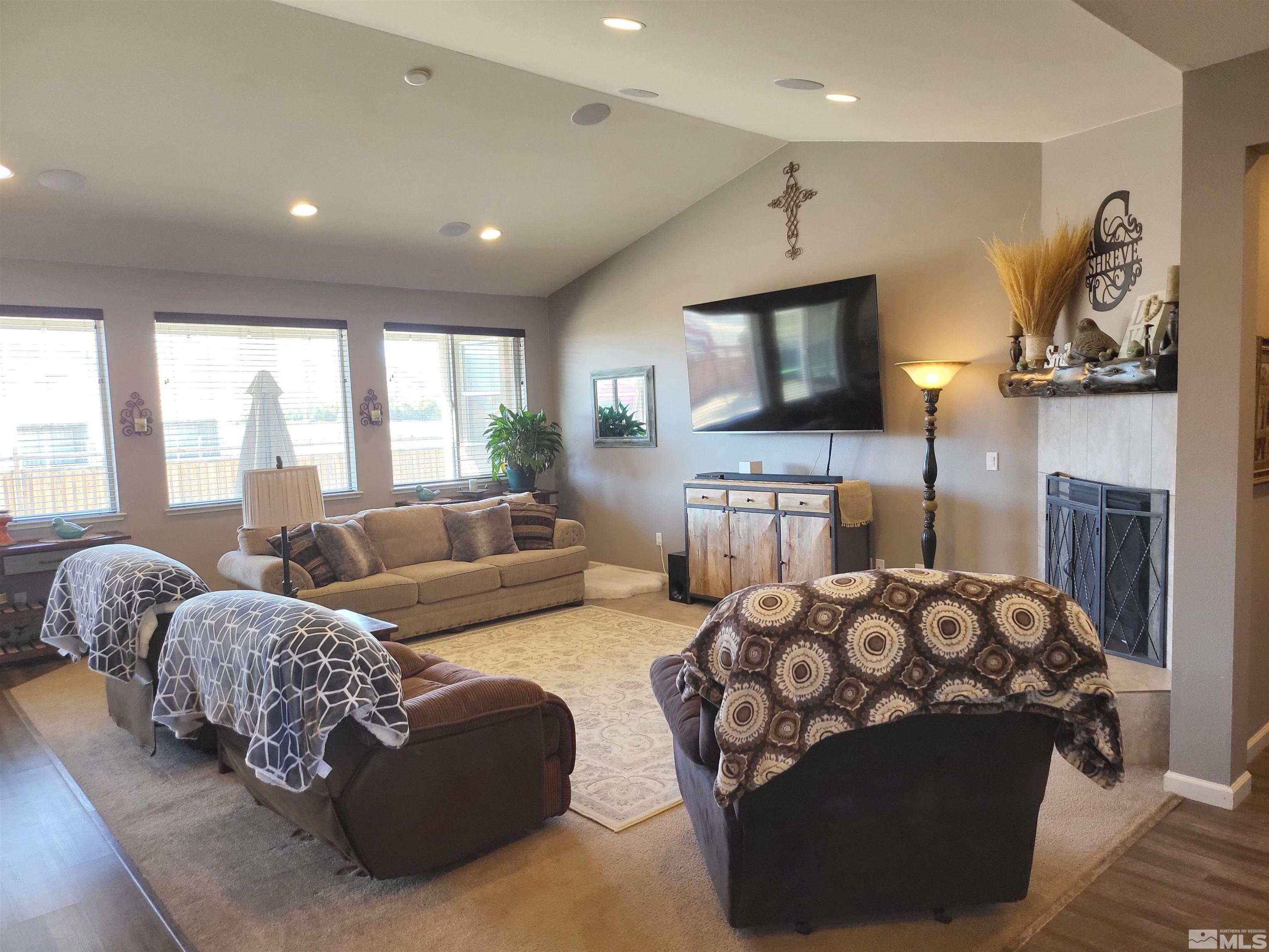 200 Pinto Ranch Court Reno, NV 89510 - Photo 7 of 37 a living room with furniture and a flat screen tv