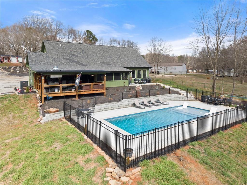 152 Grover Taylor Road Demorest, GA 30535 - Photo 65 of 68 a view of a terrace with a lake view