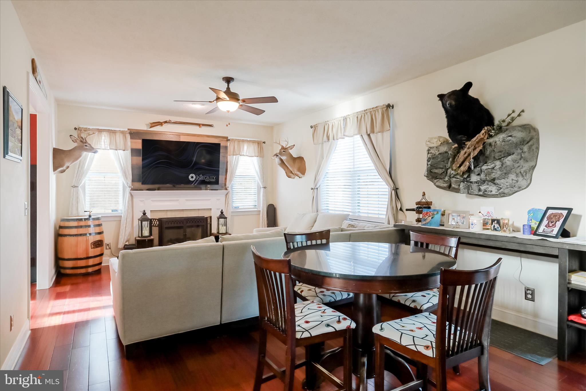 2747 Timber Rdg Road Capon Bridge, WV 26711 - Photo 55 of 97 Breakfast Table and Family Room