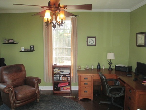 23 Spring Street Rehoboth, MA 02769 - Photo 7 of 27 a view of a workspace with furniture and a window