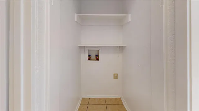 a view of a small space