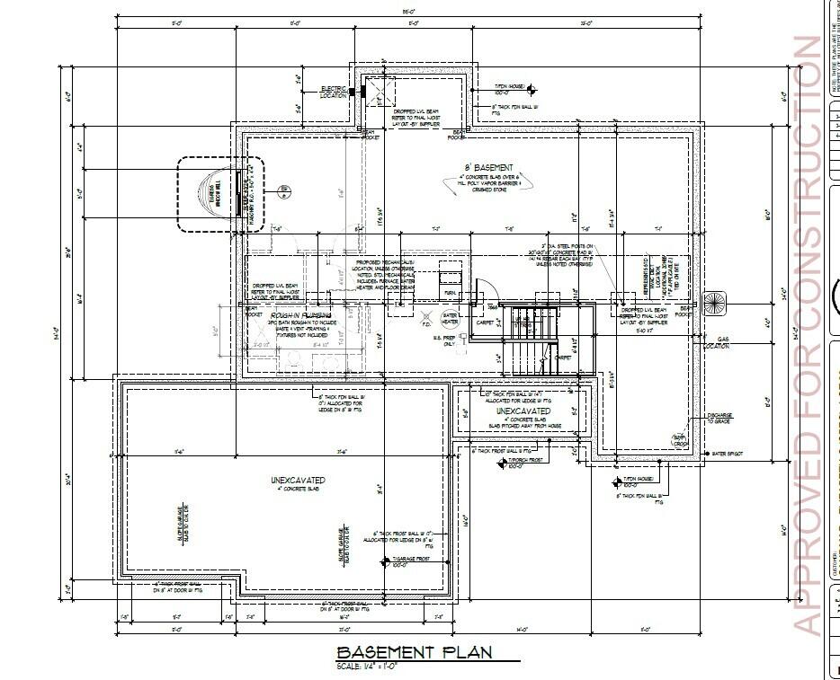 344 Village Lane Ripon, WI 54971 - Photo 5 of 8 Lot 30 basement plan