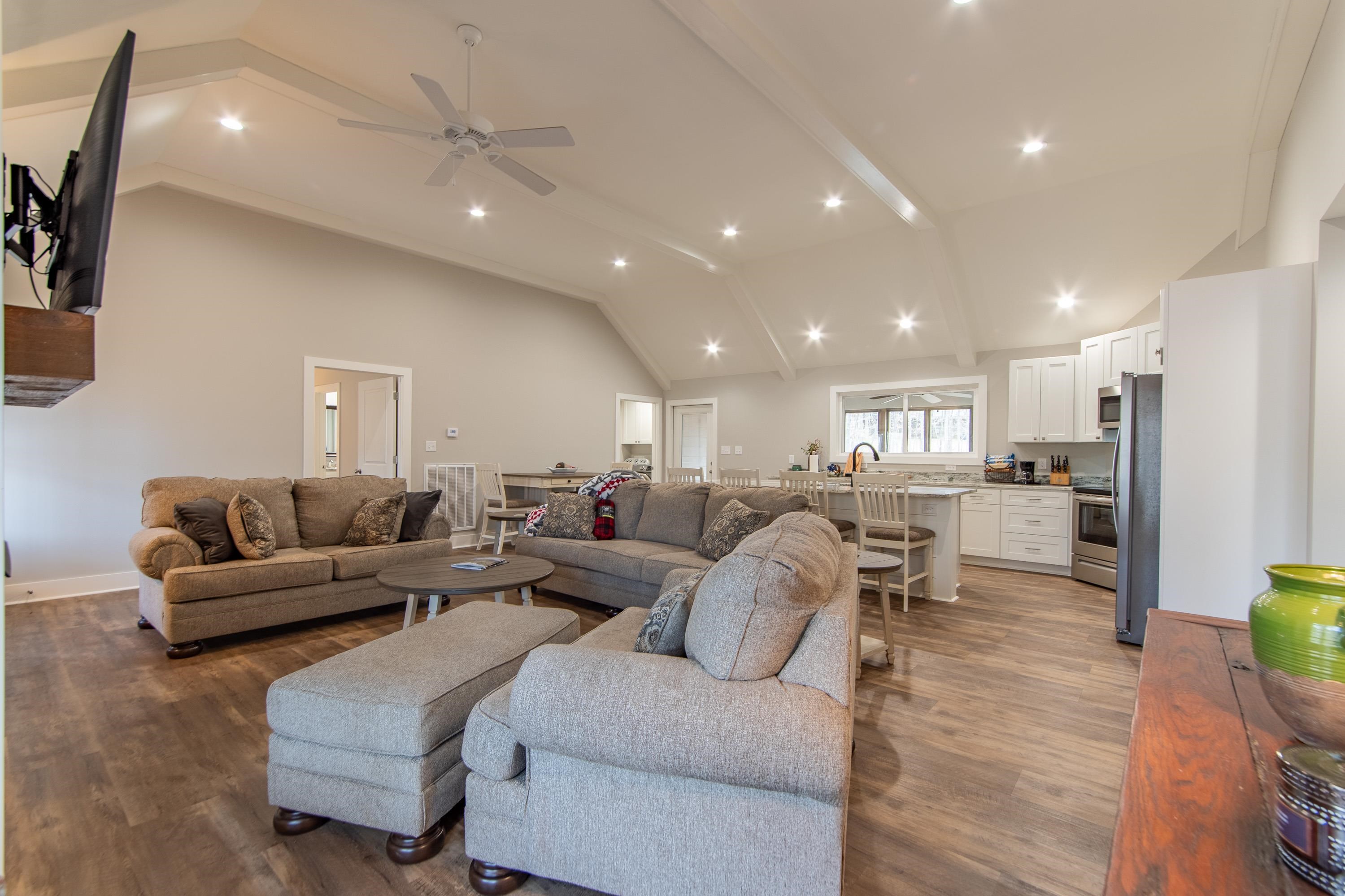 85 Rustic Trail Counce, TN 38326 - Photo 6 of 24 a living room with furniture and kitchen view
