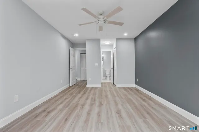 wooden floor in an empty room