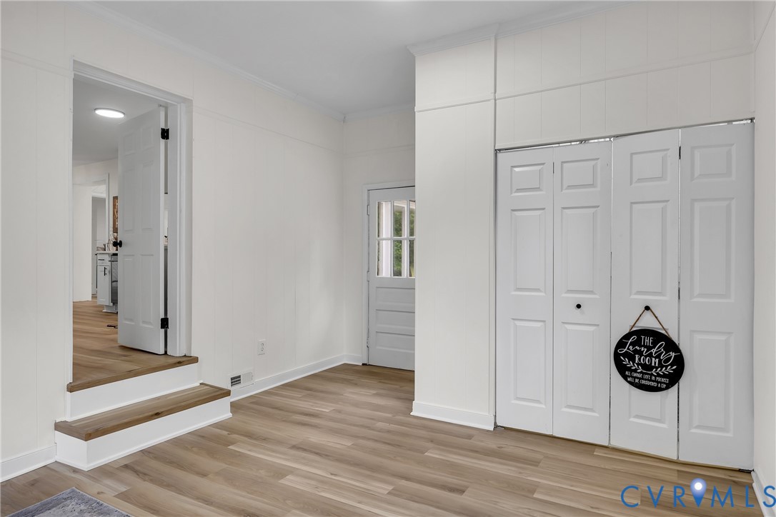 7709 Yolanda Road Henrico, VA 23229 - Photo 16 of 26 Unfurnished bedroom with light wood-style floors,