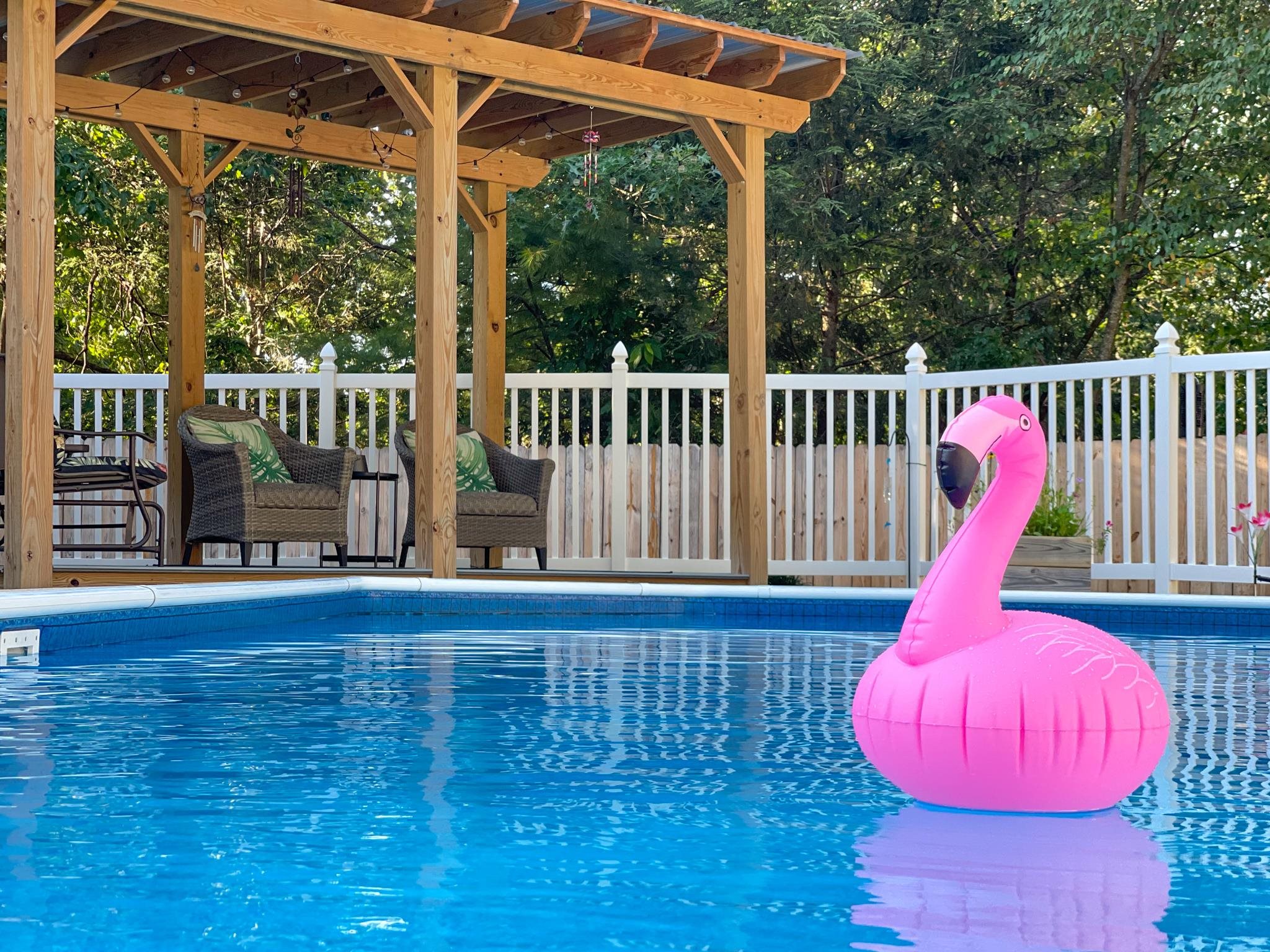 172 Beagle Gap Run Waynesboro, VA 22980 - Photo 8 of 32 a view of a deck with a wooden fence