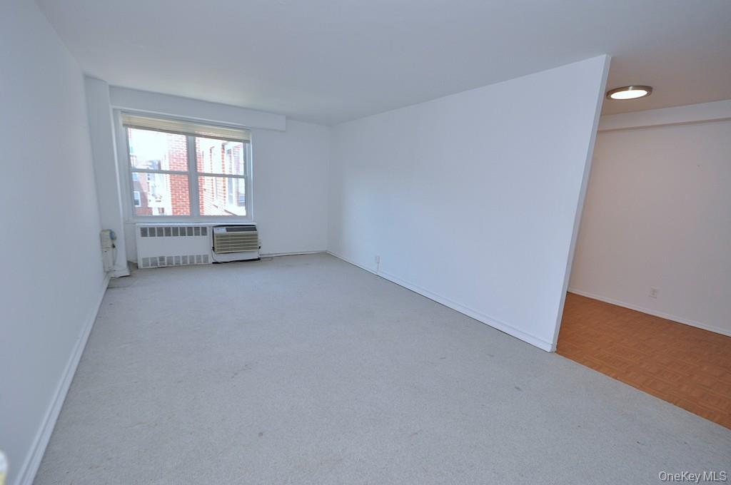 281 Garth Road, Unit B6D Scarsdale, NY 10583 - Photo 3 of 35 The living room has covered parquet floors, Western exposures. The living area is approx. 20'-11" x 11'-7"