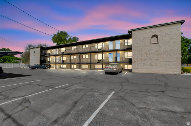 434 South 700 West, Unit 2 Provo, UT 84601 - Photo 1 of 15 Multi-story building featuring light-colored brick exterior and individual balconies