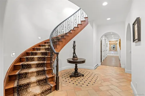 a view of entryway and hall