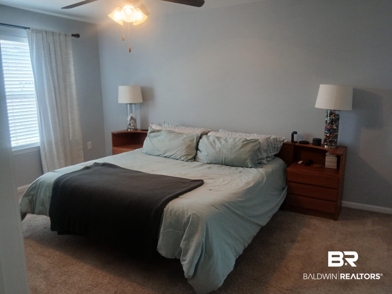 17431 Harding Drive Foley, AL 36535 - Photo 7 of 24 Carpeted bedroom with ceiling fan