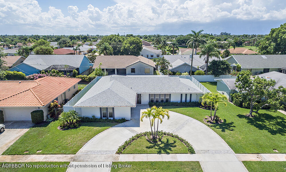 2285 Palm Road West Palm Beach, FL 33406 - Photo 24 of 27 an aerial view of a house with a yard