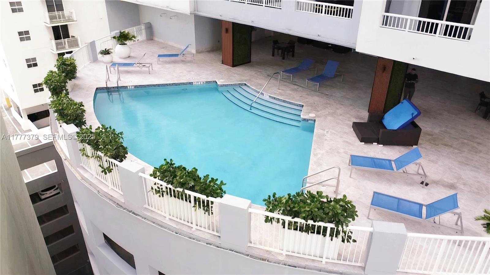 170 Southeast 14th Street, Unit 2705 Miami, FL 33131 - Photo 10 of 41 a view of balcony and deck