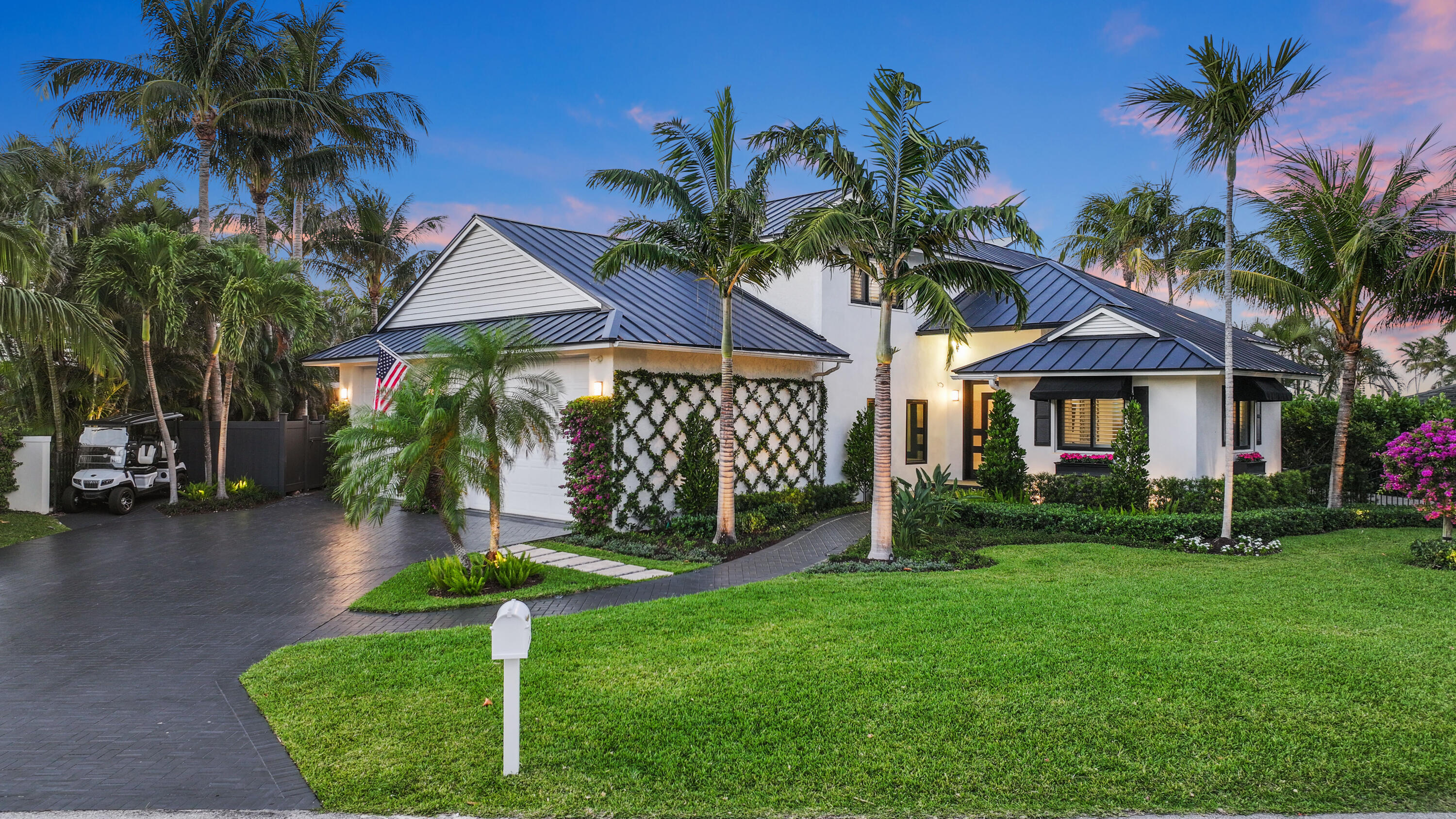 125 Marlin Drive Ocean Ridge, FL 33435 - Photo 94 of 121 Front Yard Twilight