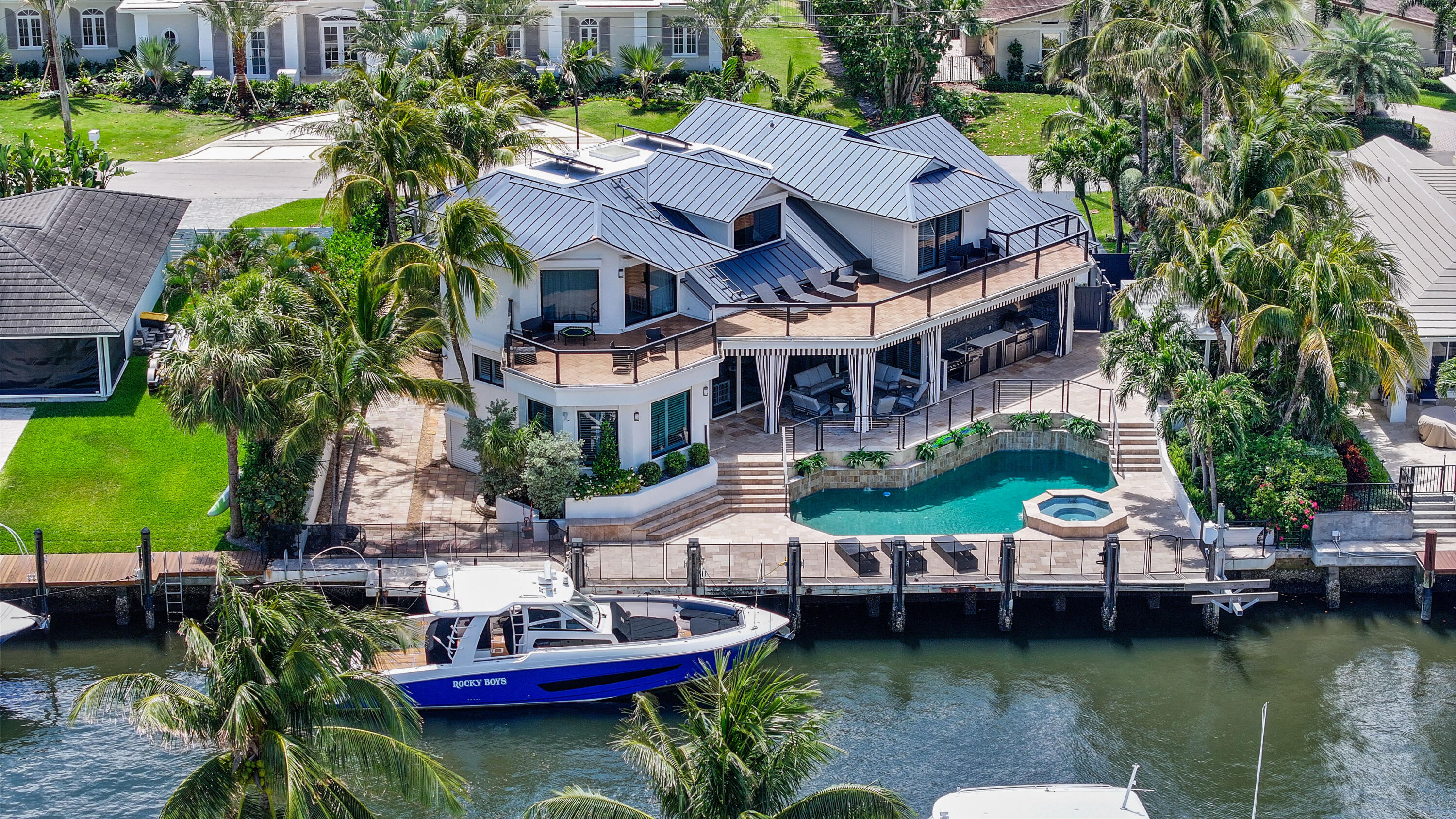 125 Marlin Drive Ocean Ridge, FL 33435 - Photo 96 of 121 Aerial